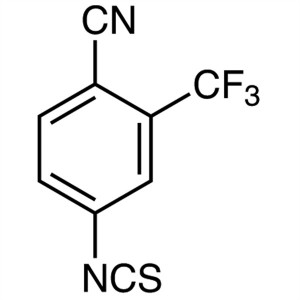 4-Iseatiocianatón-2-(Trifluaramethyl)beinsitríle CAS 143782-23-4 Íonacht Idirmheánach Enzalutamide >98.0% (GC)