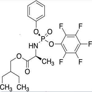 Ремдесивир завсрын CAS 1911578-98-7 2-этилбутил ((S)-(перфторфенокси)(фенокси)фосфорил)-L-аланинат