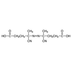 4.4′-Azobis(4-Cyanovaleric Acid) CAS 2638-94-0 သန့်စင်မှု ≥99.0% (T)