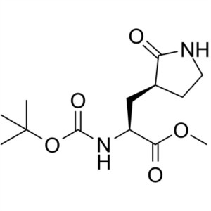 Methyl (S)-2-(Boc-amino)-3-[(S)-2-oxo-3-pyrrolidinyl]propanoate CAS 328086-60-8 PF-07321332 Boceprevir Intermediate