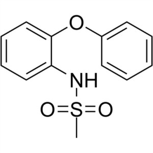 N-(2-Phenoxyphenyl)methanesulfonamide CAS 51765-51-6 Kemurnian >99,0% (HPLC)