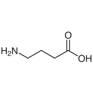 γ-Aminobutyric Acid (GABA) CAS 56-12-2 Agbeyewo 99.0~101.0% Didara Didara Factory