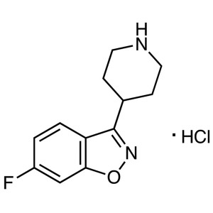 6-Fluoro-3-(4-Piperidinil)-1,2-benzisossazolo cloridrato CAS 84163-13-3 Risperidone Paliperidone Intermedio Purezza> 99,0% (HPLC)