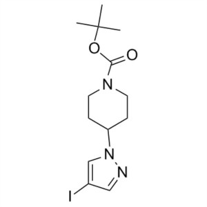 1-(1-Boc-4-Piperidinyl)-4-Iodopyrazole CAS 877399-73-0 Maʻemaʻe ≥99.0% (HPLC)