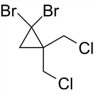 1,1-Dibromo-2,2-Bis(chloromethyl)cyclopropane CAS 98577-44-7 Purity >96.0% (GC)