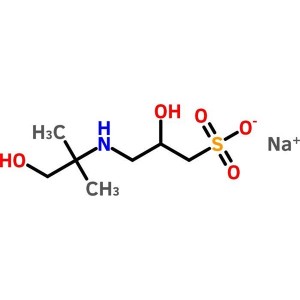 Sel de sodium AMPSO CAS 102029-60-7 Pureté > 98,0 % (Titrage) Usine Extrapure de tampon biologique