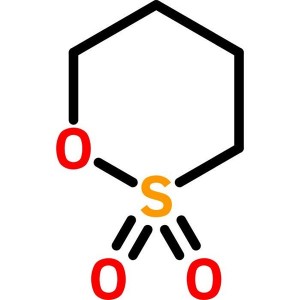 1,4-Butano Sultone (1,4-BS) CAS 1633-83-6 Pureza > 99,9% (GC) Aditivo electrolítico para batería de litio