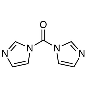 CDI CAS 530-62-1 N,N'-Carbonyldiimidazole Kopling Reagen Kemurnian >98,0% (T) Pabrik