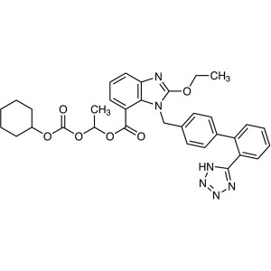 Candesartan Cilexetil CAS 145040-37-5 Pureza > 99,0% (HPLC) API Factory