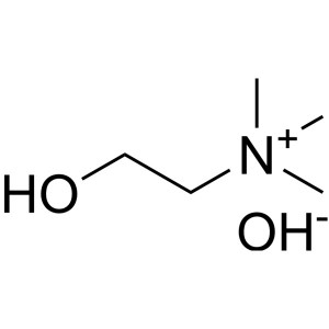 Choline Hydroxide ဖြေရှင်းချက် CAS 123-41-1 44 wt ။H2O တွင် %