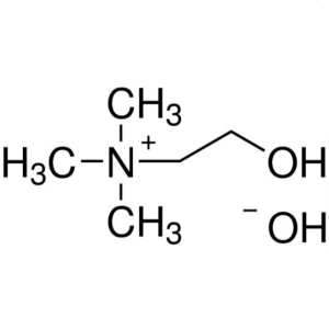 Холин гидроксиді ерітіндісі CAS 123-41-1 44 масс.% H2O