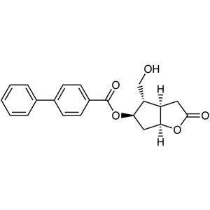 (-)-Corey Lactone 4-Phenylbenzoate Alcool BPCOD CAS 31752-99-5 Pureté > 99,0 % (HPLC) Usine intermédiaire de prostaglandine