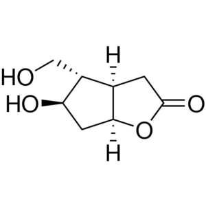(-)-Corey Lactone Diol CAS 32233-40-2 טוהר >99.0% (HPLC) Prostaglandin Intermediate Factory