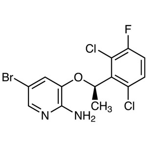 Crizotinib Entèmedyè CAS 877399-00-3 Pite ≥98.0% (HPLC) ee ≥99.0%