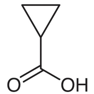 Cyclopropanecarboxylic Asid CAS 1759-53-1 Pite ≥99.0% (GC) Faktori