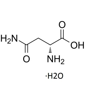Monohidrato de D-(-)-asparagina CAS 2058-58-4 Ensaio HD-Asn-OH·H2O 99,0~101,0% (Titulación)