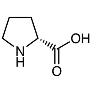 D-Proline CAS 344-25-2 (HD-Pro-OH) Analisi 98,5~101,0% Fabbrica