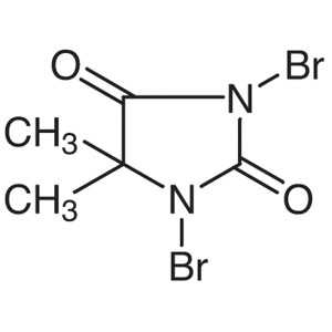 1,3-Dibromo-5,5-Dimethylhydantoin (DBDMH) CAS 77-48-5 Assay ≥98.0% Active Bromide ≥54.8%