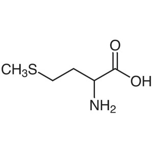 DL-méthionine CAS 59-51-8 (H-DL-Met-OH) Dosage 99,0 ~ 101,0 % Usine de haute qualité