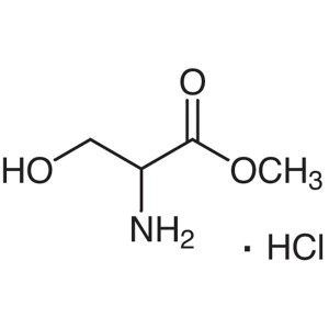 DL-serin metil ester hidroklorid CAS 5619-04-5 (H-DL-Ser-OMe·HCl) Test >99,0 % tovarniško