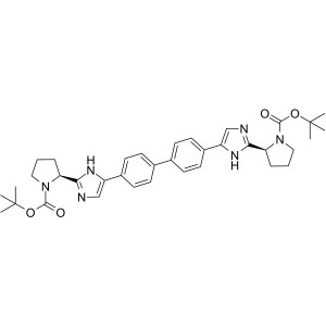 Daclatasvir Dihydrochloride Intermediate CAS 1007882-23-6 Kemurnian >98,0% (HPLC)