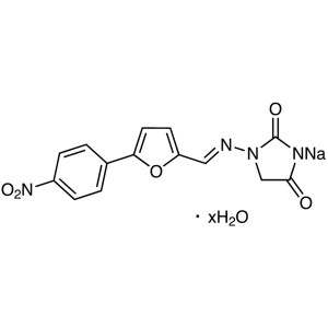 Hydrate de sel de sodium de dantrolène CAS 14663-23-1 Usine API de haute qualité