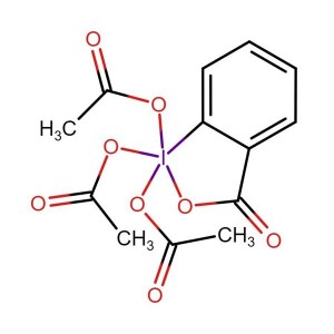 Periodinan Dess-Martin CAS 87413-09-0 (DMP) Test >98,0 % (na osnovi teoksidacije) Tovarna