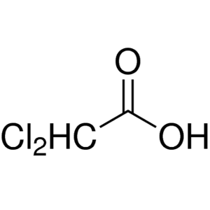 ອາຊິດ Dichloroacetic CAS 79-43-6 ຄວາມບໍລິສຸດ >99.0% (GC)