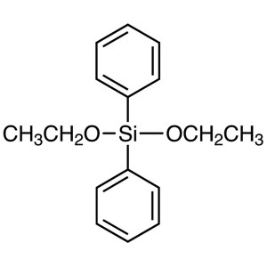Диэтоксидифенилсилан CAS 2553-19-7 Чистота> 99,0% (ГХ)
