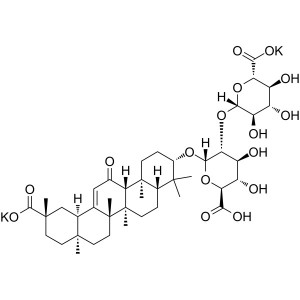 Dipotassium Glycyrrhizinate CAS 68797-35-3 Purity >75.0% (HPLC)