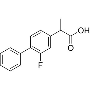 फ्लर्बीप्रोफेन सीएएस ५१०४-४९-४ परख ९९.०~१००.५% (एचपीएलसी) फॅक्टरी