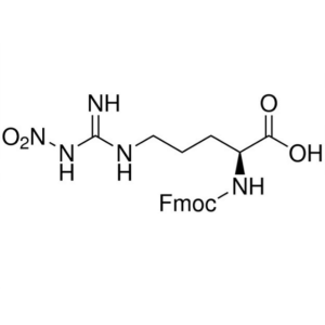 Fmoc-Arg(NO2)-OH CAS 58111-94-7 Nα-Fmoc-Nω-Nitro-L-arginiini Puhtaus >99,0 % (HPLC)