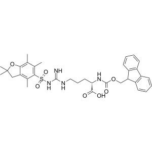 Fmoc-Arg(Pbf)-OH CAS 154445-77-9 Nα-Fmoc-Nω-Pbf-L-Arginine Purity >99.0% (HPLC) فیکٹری