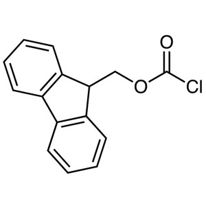 Fmoc-Cl CAS 28920-43-6 Pureté du chloroformiate de 9-fluorénylméthyle > 99,0 % (HPLC) Réactif protecteur d'usine