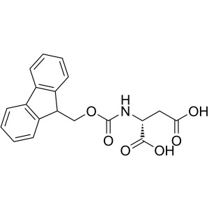 Fmoc-D-Asp-OH CAS 136083-57-3 Fmoc-D-Asparsýra Hreinleiki >99,0% (HPLC)