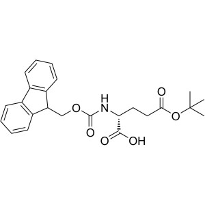 Fmoc-D-Glu(OtBu)-OH·H2O CAS 104091-08-9 Renhet >99,0 % (HPLC) Fabrikk