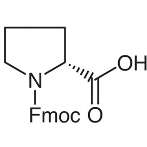 Fmoc-D-Pro-OH CAS 101555-62-8 Fmoc-D-Proline Puritate >99,0% (HPLC) Fabrică