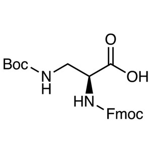 Fmoc-Dap(Boc) -OH CAS 162558-25-0 Ịdị ọcha> Ụlọ ọrụ 98.0% (HPLC)