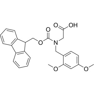 Fmoc-(Dmb)Gly-OH CAS 166881-42-1 Тазалык ≥99,0% (HPLC)