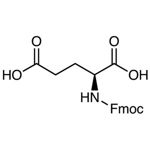 Fmoc-Glu-OH CAS 121343-82-6 Fmoc-L-glutaminsav tisztaság >99,0% (HPLC)