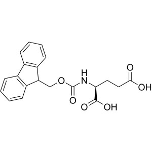 Fmoc-Glu-OH CAS 121343-82-6 Kemurnian Asam Fmoc-L-Glutamat >99,0% (HPLC)