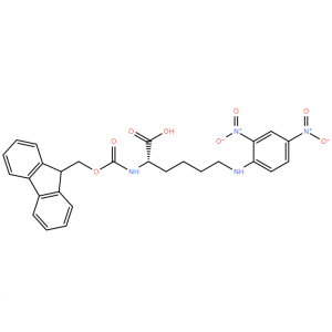 Fmoc-Lys(Dnp)-OH CAS 148083-64-1 Kemurnian >98,5% (HPLC) Pabrik