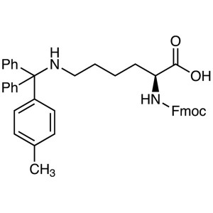 Fmoc-Lys(Mtt)-OH CAS 167393-62-6 Kemurnian >98,5% (HPLC) Pabrik