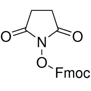 Fmoc-OSu CAS 82911-69-1 Fmoc N-hidroksisukcinimido esterio grynumas >99,0 % (HPLC) gamykla