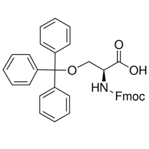 Fmoc-Ser(Trt)-OH CAS 111061-56-4 Аналіз >99,5% (ВЭЖХ) Аптычная чысціня