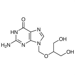 Ganciclovir CAS 82410-32-0 API BW 759 GCV Antiviral CMV Inhibitor Kualitas Tinggi