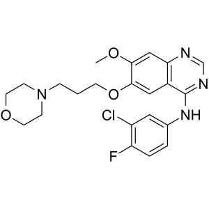 Gefitinib CAS 184475-35-2 ความบริสุทธิ์ >99.5% (HPLC)