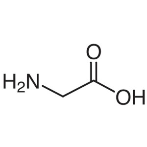 Glizina CAS 56-40-6 (H-Gly-OH) Saiakera 98,5~101,5% Fabrika Kalitate handiko
