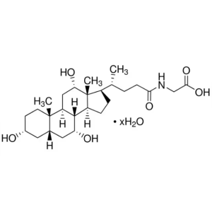 Acide glycocholique hydrate CAS 475-31-0 dosage 98,5 ~ 102,0 % vente chaude d'usine