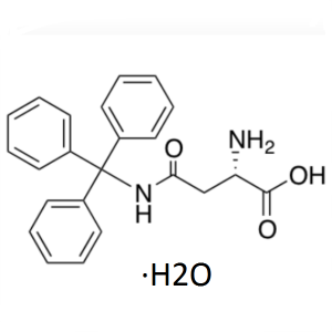 H-Asn(Trt)-OH·H2O CAS 132388-58-0 Nγ-Trityl-L-Asparagin Hydrate Renhet >98,0% (HPLC)
